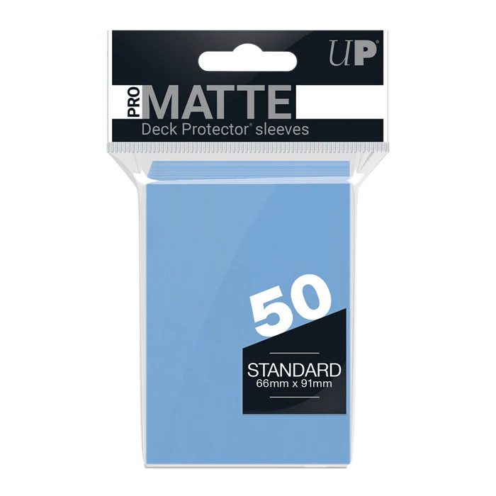 Ultra Pro - Pro Matte 50ct Light Blue